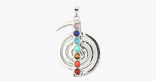 Load image into Gallery viewer, Chakras Natural Stone Pendant Charms - FREE SHIP DEALS