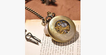 Load image into Gallery viewer, Antique Gold Pocket Watch - FREE SHIP DEALS