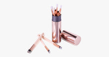 Load image into Gallery viewer, Rose Gold Perfect Eye Shadow Blending Brush Set