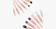 Load image into Gallery viewer, Rose Gold Perfect Eye Shadow Blending Brush Set