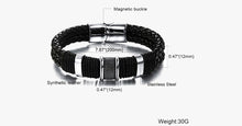Load image into Gallery viewer, Stainless Steel Magnetic Clasps Bracelet