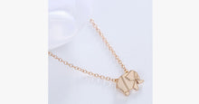 Load image into Gallery viewer, Geometric Origami Elephant Necklace - FREE SHIP DEALS
