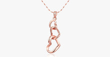 Load image into Gallery viewer, Three Hearts Necklace