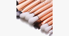 Load image into Gallery viewer, Rose Gold Perfect Eye Shadow Blending Brush Set