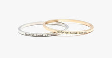 Load image into Gallery viewer, Show Up Shine Bangle