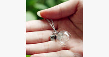 Load image into Gallery viewer, Natural Dandelion Seeds Wish Pendant - FREE SHIP DEALS