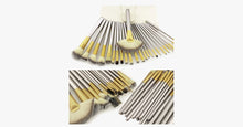 Load image into Gallery viewer, Crushed Mocha 24 Piece Brush Set - FREE SHIP DEALS