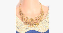 Load image into Gallery viewer, Gold Statement Necklace - FREE SHIP DEALS