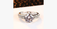 Load image into Gallery viewer, Cubic Zirconia Necklace Set With Earrings And Ring - FREE SHIP DEALS