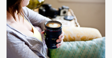 Load image into Gallery viewer, SLR Camera Lens Stainless Steel Travel Coffee Mug with Leak-Proof Lid - FREE SHIP DEALS