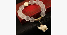 Load image into Gallery viewer, Natural Frosted Elephant Bracelet - FREE SHIP DEALS
