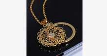 Load image into Gallery viewer, Glass Magnifier Flower Pendant Necklace - FREE SHIP DEALS