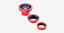 Load image into Gallery viewer, 3-piece camera lens attachment set for iPhone or Android - FREE SHIP DEALS