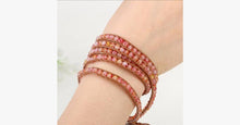 Load image into Gallery viewer, Tangerine Wrap Bracelet