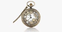 Load image into Gallery viewer, Vintage Bronze Pocket Watch - FREE SHIP DEALS