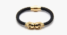 Load image into Gallery viewer, Magnetic Skull Bracelet - FREE SHIP DEALS