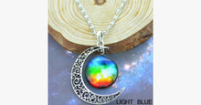 Load image into Gallery viewer, Starry Galaxy &amp; Moon Necklace
