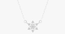 Load image into Gallery viewer, Snowflake Pendant Necklace