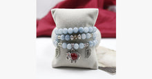 Load image into Gallery viewer, Aquamarine Multi-layer Ruby Stone Elephant Bracelet - FREE SHIP DEALS