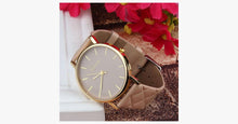 Load image into Gallery viewer, Checkers Faux Leather Watch - FREE SHIP DEALS