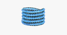 Load image into Gallery viewer, Blue Thunder Wrap Bracelet - FREE SHIP DEALS