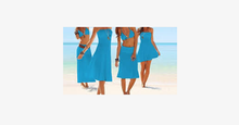 Load image into Gallery viewer, 4-in-1 Strapless Beach Dress - Assorted Colors - FREE SHIP DEALS