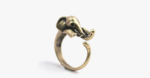 Load image into Gallery viewer, Cute Elephant Adjustable Ring - FREE SHIP DEALS