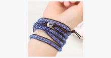 Load image into Gallery viewer, Blue Thunder Wrap Bracelet - FREE SHIP DEALS