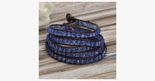Load image into Gallery viewer, Blue Thunder Wrap Bracelet - FREE SHIP DEALS