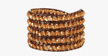 Load image into Gallery viewer, Golden Crystal Wrap Bracelet - FREE SHIP DEALS