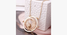 Load image into Gallery viewer, Rotating Time Turner Necklace