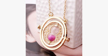 Load image into Gallery viewer, Rotating Time Turner Necklace