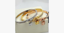 Load image into Gallery viewer, Steel Stone Wristband Bracelet