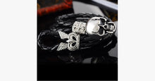 Load image into Gallery viewer, Men's Skull Bracelet
