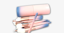 Load image into Gallery viewer, 12 Piece Pink Ombre Brush Set - FREE SHIP DEALS