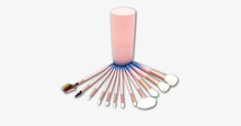 Load image into Gallery viewer, 12 Piece Pink Ombre Brush Set - FREE SHIP DEALS