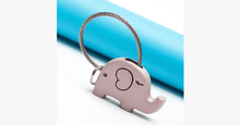 Load image into Gallery viewer, Save Elephant Love Keychain Set