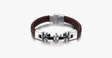 Load image into Gallery viewer, Armageddon Wing Men's Stainless Steel Bracelet (Brown) - FREE SHIP DEALS