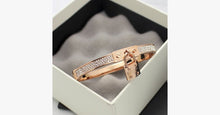 Load image into Gallery viewer, Steel Stone Wristband Bracelet