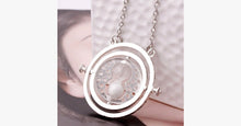 Load image into Gallery viewer, Rotating Time Turner Necklace
