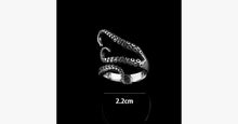 Load image into Gallery viewer, Titanium Steel Octopus Adjustable Ring