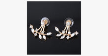 Load image into Gallery viewer, Chic Rhine-stoned Leaf Branch Earrings For Women - FREE SHIP DEALS
