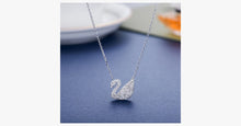 Load image into Gallery viewer, Elegant Crystal Swan Pendant - FREE SHIP DEALS