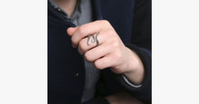 Load image into Gallery viewer, Titanium Steel Octopus Adjustable Ring