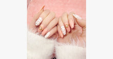 Load image into Gallery viewer, Nude Floral Nails - FREE SHIP DEALS