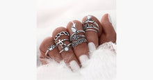 Load image into Gallery viewer, Vintage Flower Midi Rings 10pcs Set - FREE SHIP DEALS