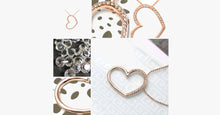 Load image into Gallery viewer, Gold Plated Horizontal Heart Pendant - FREE SHIP DEALS