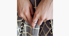 Load image into Gallery viewer, Infinity Cross Over Ring