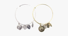 Load image into Gallery viewer, Lotus Love Charm Bangle - FREE SHIP DEALS