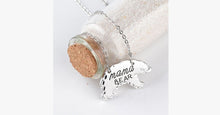Load image into Gallery viewer, Mama Bear Pendant Necklace